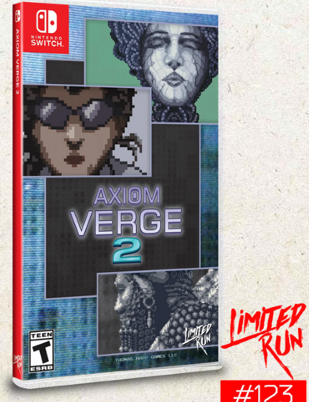 Axiom Verge 2 physical release Nintendo Switch