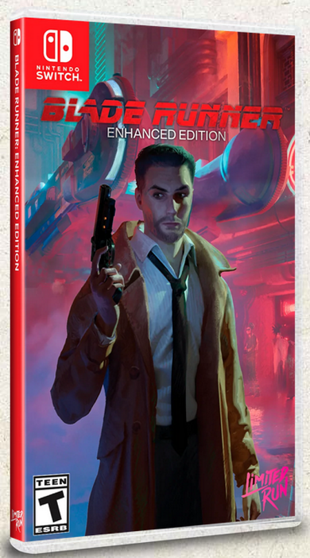 Blade Runner Enhanced Edition physical release Nintendo Switch