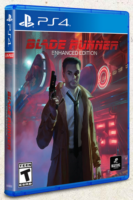 Blade Runner Enhanced Edition physical release  PlayStation 4