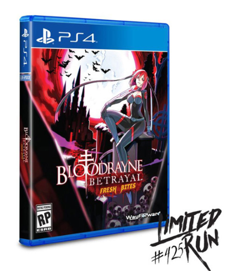 BloodRayne Betrayal Fresh Bites PlayStation 4 physical release