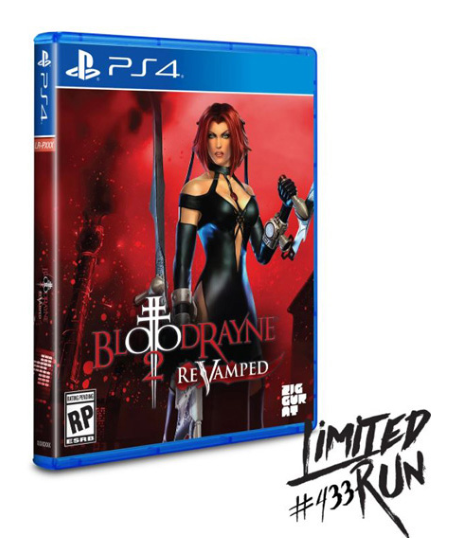 Bloodrayne 2 Revamped physical release PlayStation 4