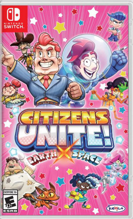 Citizens Unite Earth x Space physical release nintendo switch