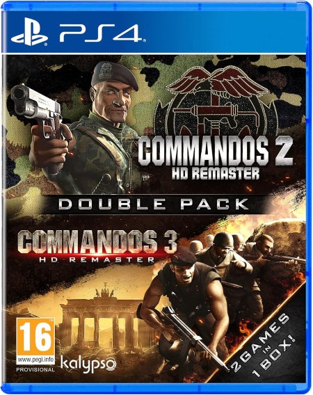 Commandos 2 & 3 HD Remaster Double Pack PlayStation 4 Physical Edition