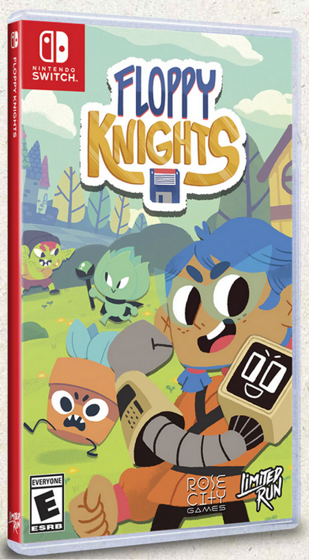 Floppy Knights physical release nintendo switch