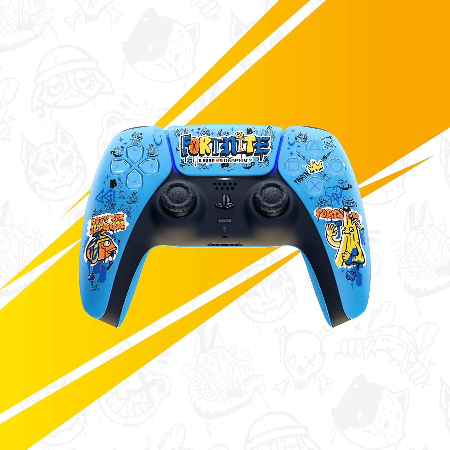 Fortnite Dualsense ps5 controller glam shot