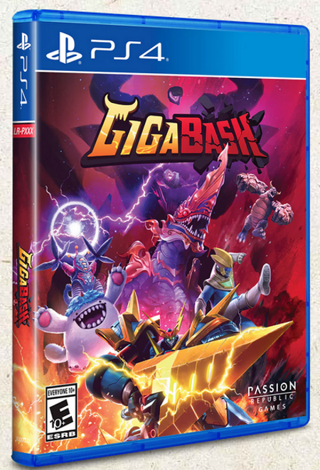 GigaBash physical release PlayStation 4