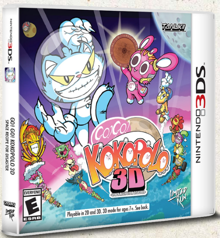 Go Go Kokopolo 3D Space Recipe For Disaster Nintendo 3DS physical release