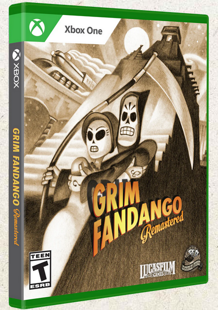 Grim Fandango Remastered Xbox Series X physical release