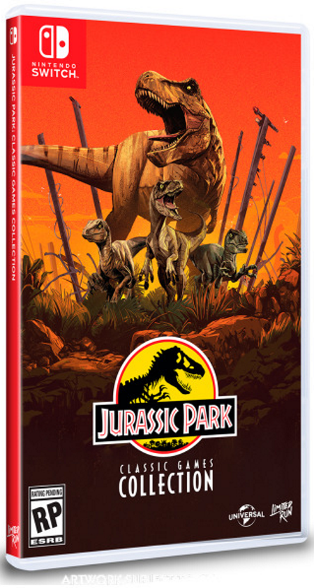 Jurassic Park Classic Games Collection Nintendo Switch physical release