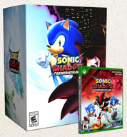 SONIC X SHADOW GENERATIONS Collector's Edition physical release Xbox Series X