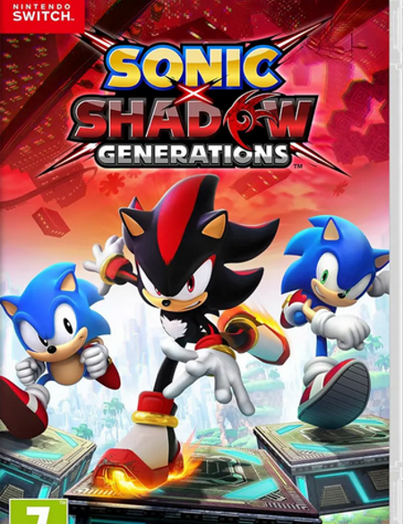 Sonic x Shadow Generations Switch physical release