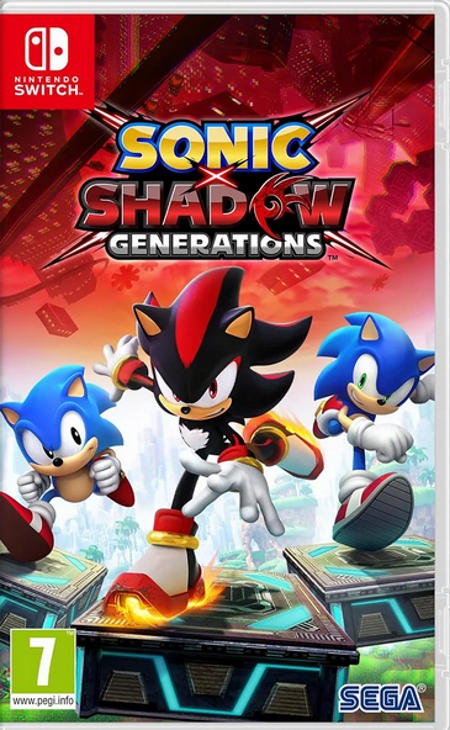 Sonic x Shadow Generations Switch physical release