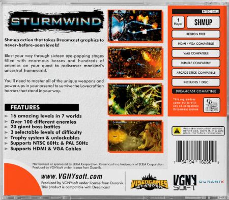 Sturmwind Standard Edition Sega Dreamcast