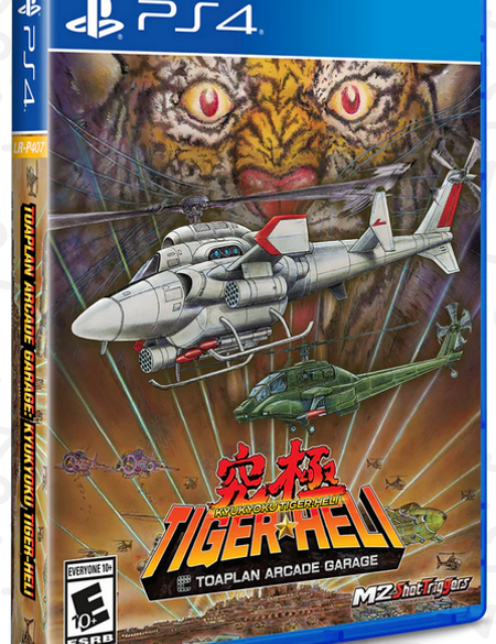 Toaplan Arcade Garage Kyukyoku Tiger-Heli Ps4 Physical Edition 