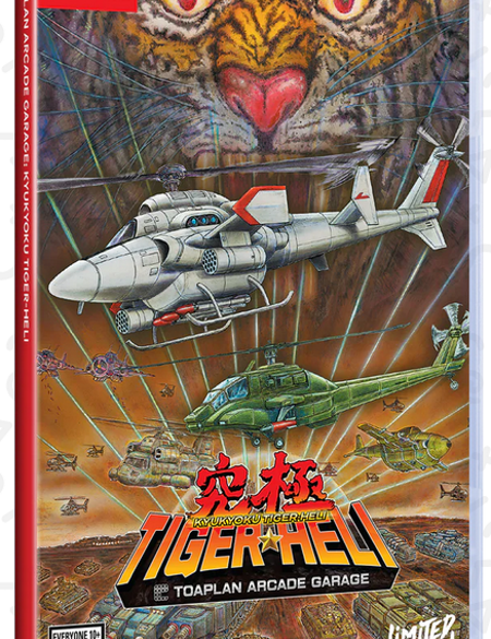 Toaplan Arcade Garage Kyukyoku Tiger-Heli Switch Physical Edition 